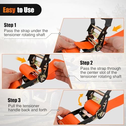 Nilight Wheel Chock Tie Down Kit - Image 6