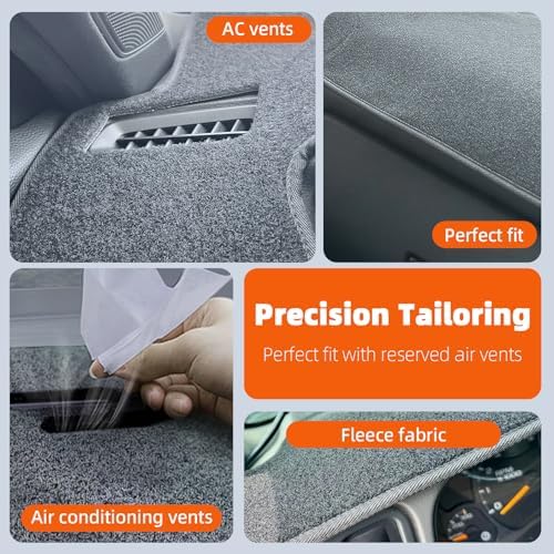 Dashboard Cover Dash Mat Fit for to-yota Corolla 2024-2020, Car Dash Board Mat - Image 5