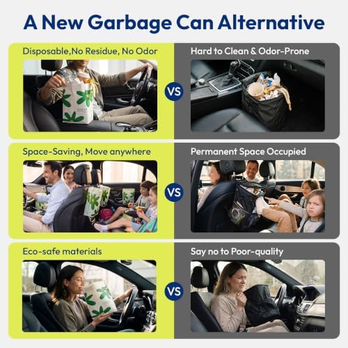 Disposable Car Garbage Bin Bags, Vomit Trash Bags made - Image 2