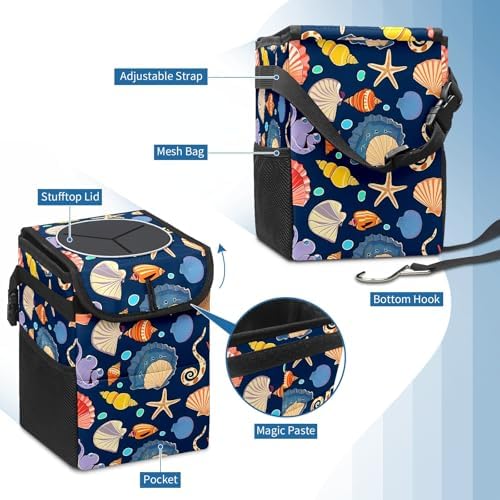Car Trash Can – Multi-Purpose, Lightweight and Portable - Image 5