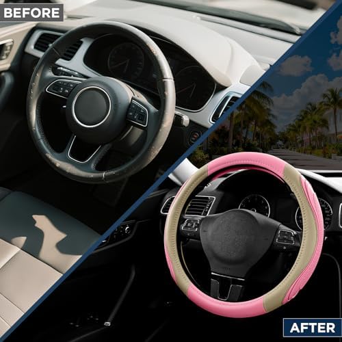 Road Comforts Car Steering Wheel Cover - Image 3