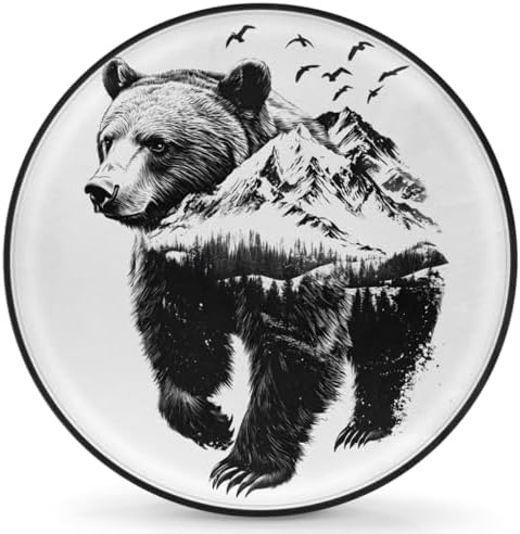 Bear Spare Tire Cover Waterproof Dust-Proof Spare Wheel Covers by Unknown