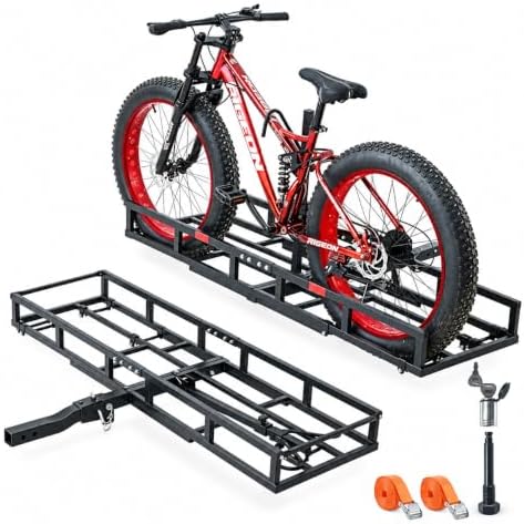Hitch-Mount Bike Rack for Ebike Heavy-Duty by XtraEzzy