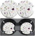 2 Pack Beauty Flowers Car Coasters by Unknown