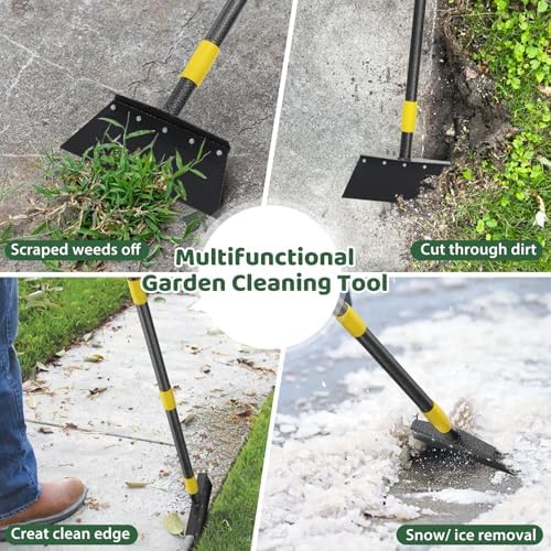 Ice Scraper, Snow Shovel, 2 Spades, Heavy Duty Floor Scrapers - Image 6
