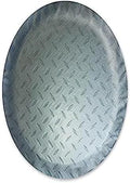 ADCO 9759 Silver Diamond Plated Steel Vinyl Spare Tire Cover N by ADCOPRODUCTS