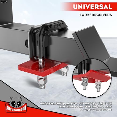 AUTORACCOON Hitch Tightener Anti-Rattle Clamp - Image 4