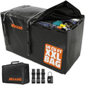 Mockins 40 Cu Ft XXL Trailer Hitch Cargo Carrier Bag w/Straps, Lock & Case by Mockins