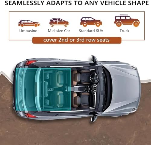 fidozen Universal SUV Cargo Liner, Waterproof Non-Slip Dog Trunk Mat - Image 4