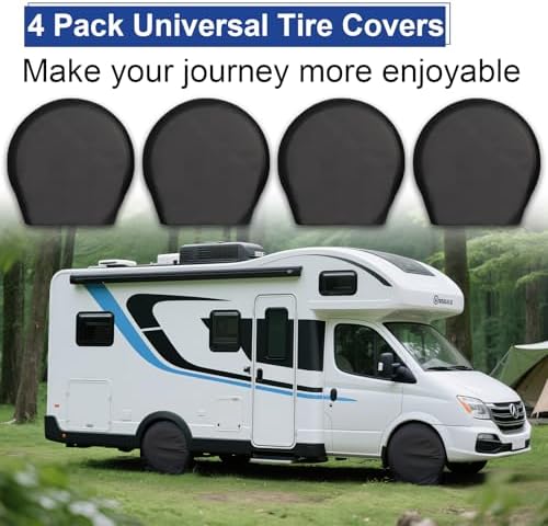 Tire Covers 4 Pack Fit Tire Diameters 21-23 inch - Image 7