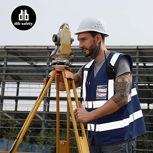 Dib Safety Hi Vis Reflective Safety Vest - Image 6