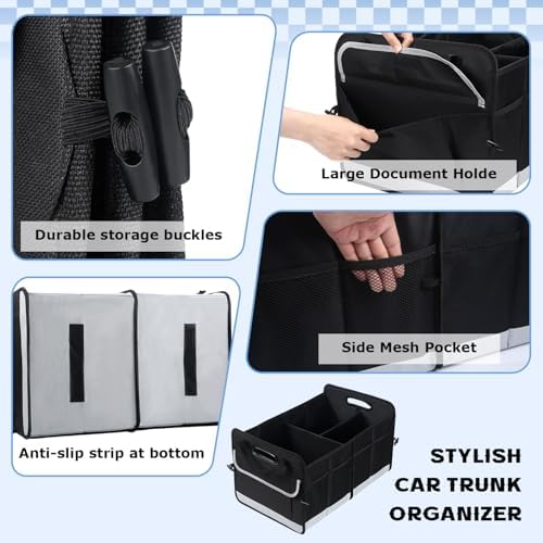 AOPHY Car Trunk Organizer, 72L Large Capacity Waterproof Auto Storage - Image 4