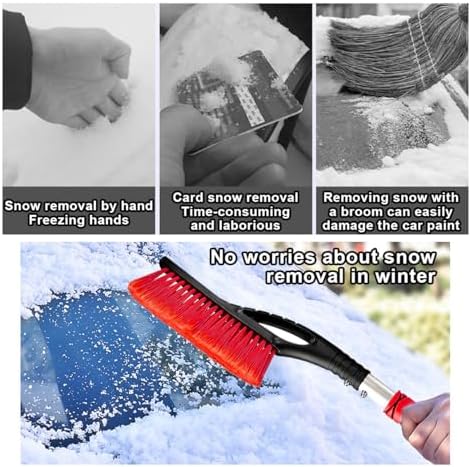 27" Snow Brush and Ice Scrapers - Image 5