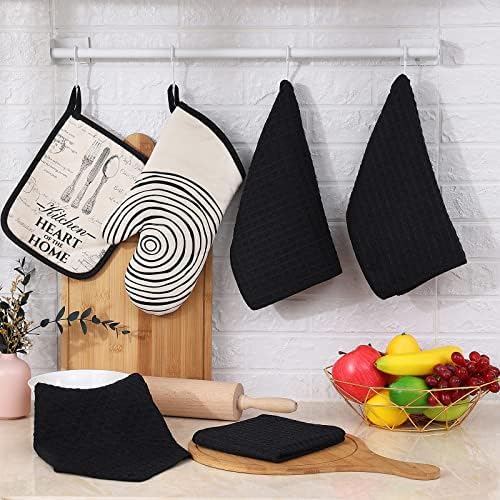 Homaxy Microfiber Waffle Weave Kitchen Dish Cloths - Image 5