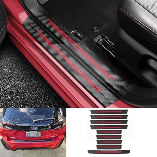 Door sill Protector, Door sill Scratch Protection（9PC red） by TACOPETS