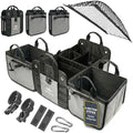 Extra Large Modular Collapsible Car Trunk Organizer System by DURABLEZ