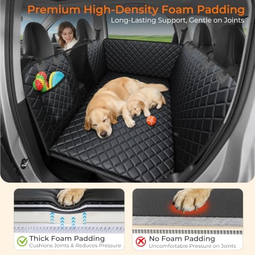 URPOWER Hard Bottom Dog Back Seat Extender, Fits Tesla Model Y - Image 5