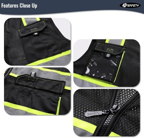 JKSafety Hi Vis Reflective Safety Vests - Image 3