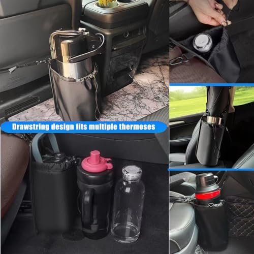 Extra Wide Car Cup Holder, 5.5" Opening, Fits 40oz Bottles - Image 6