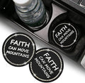 2 Pack Bling Car Cup Holders, 2.75 Inch Bling Crystal Rhinestone Soft Anti-Slip by ACODABLEM