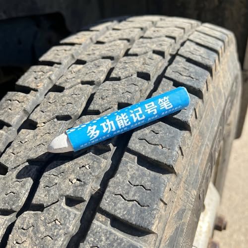 Beavorty 8pcs White Wax Tire Marker Pen - Image 5