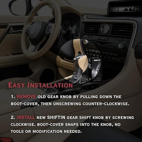 Gear Shift Knob Shifter for Lexus ES300h ES350 GS200t GS350 GS450h GX460 IS250 - Image 5