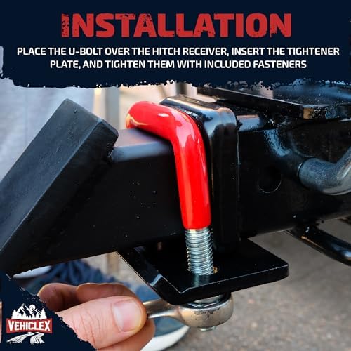 Vehiclex Anti-Rattle Hitch Tightener Clamp - Image 5
