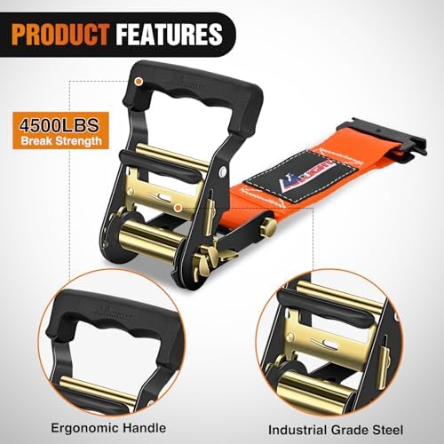 Nilight Wheel Chock Tie Down Kit - Image 4