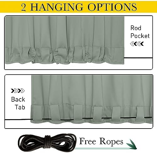 NICETOWN Windproof Outdoor Curtains - Image 3