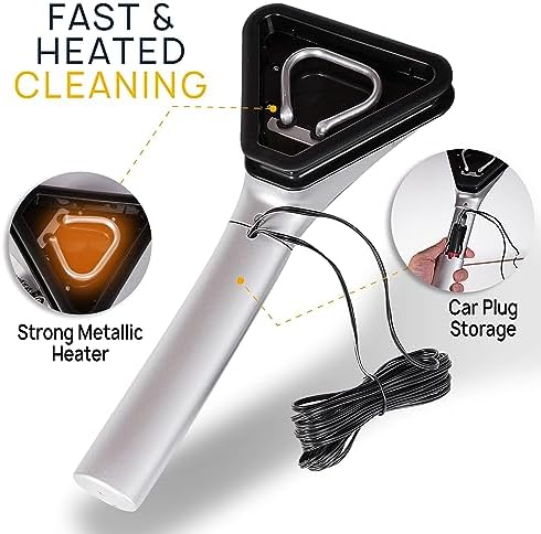 VaygWay Electric Heated Car Window Snow Ice Scraper - Image 3