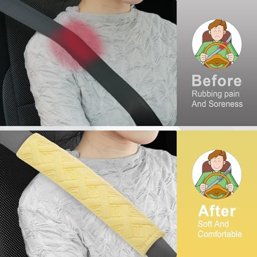 JUSTTOP 2-Pack Universal Car Shoulder Strap Pads Cover - Image 6