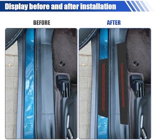 9PCS Car Door Sill Protector, Anti-Scratch Door Edge Guard - Image 5