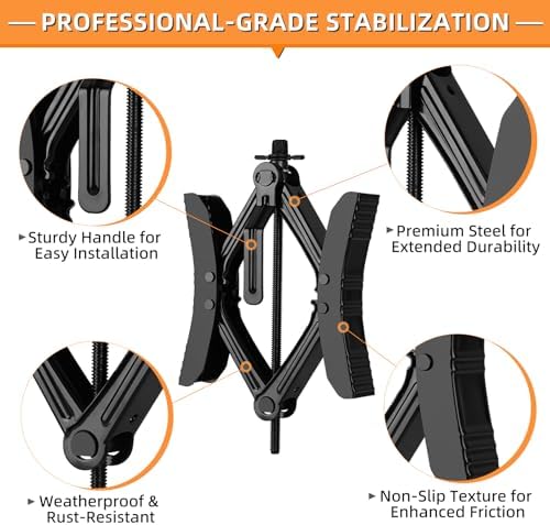 OULEME 2PK X-Shaped RV Tire Stabilizer - Image 6