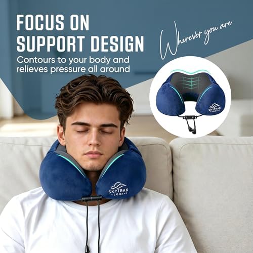 SkytraxComf® Travel Neck Pillow - Image 4