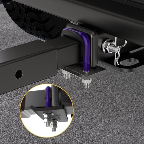 Nilight Trailer Hitch Tightener Anti-Rattle Purple U-Bolt - Image 7