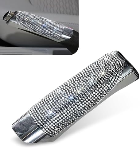 1 PC Bling Car Handbrake Cover, 4.84" x 1.14" x 0.66" Rhinestone Scratch and by Unknown