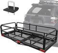 Trailer Hitch Cargo Rack, 500 lbs. Capacity by OUTPRIZE