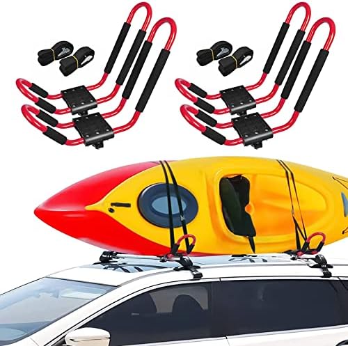 Generic J Bar Roof Rack, Complete Kayak Mount Set - Image 4