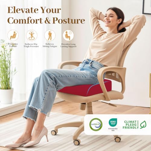 TranquilRelax Memory Foam Seat Cushion - Image 6
