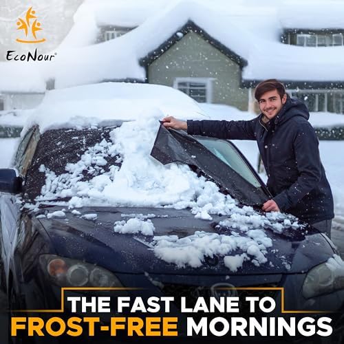 EcoNour Windshield Cover for Ice and Snow - Image 2