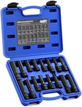 OMT 16pc Locking Lug Nut Master Key Set, SAE & Metric Wheel Lock Removal by OrionMotorTech