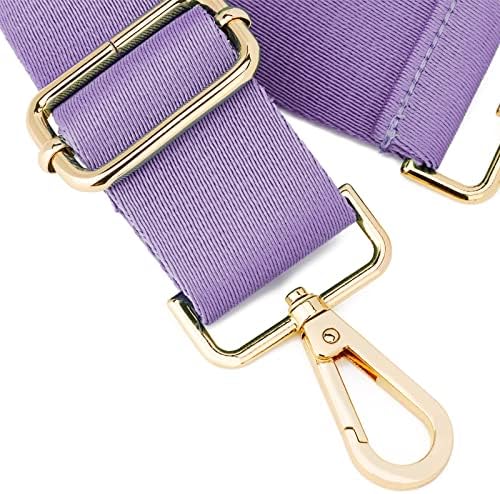 ZOOEASS Wide Shoulder Strap, Adjustable Replacement Belt Crossbody Canvas Bag - Image 2