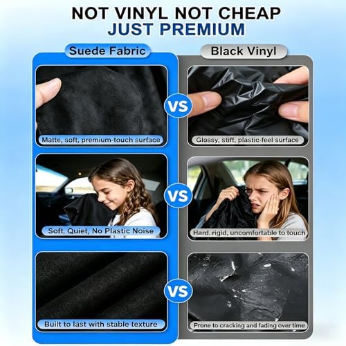ZATOOTO Magnetic Car Window Shades 4PCS, Car Window Covers Ultimate Privacy - Image 2
