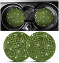 Osilly 2PCS 2.75 Inch Rhinestone Cup Holder Coasters by Osilly