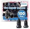 100 PCS Tire Repair Rubber Nail, 2 Size Vacuum Tire Plugs Kit by Unknown