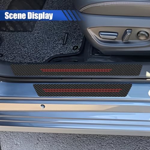 9PCS Car Door Sill Protector, Anti-Scratch Door Edge Guard - Image 6
