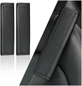 2PCS Car Seat Belt Cover Pad, Breathable Leather Seatbelt Covers by Unknown