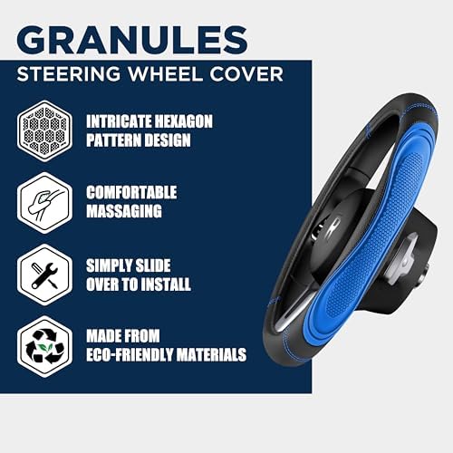Road Comforts Car Steering Wheel Cover - Image 4