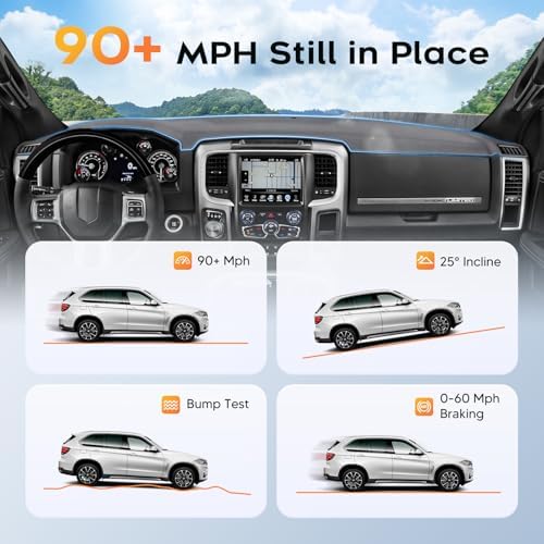 CARTIST Gray Dash Cover for 2010-2018 Dodge Ram 1500 2500 3500 Dashboard Cover - Image 5