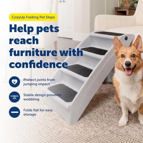 PetSafe CozyUp Folding Dog Stairs, 20 in Tall - Image 2